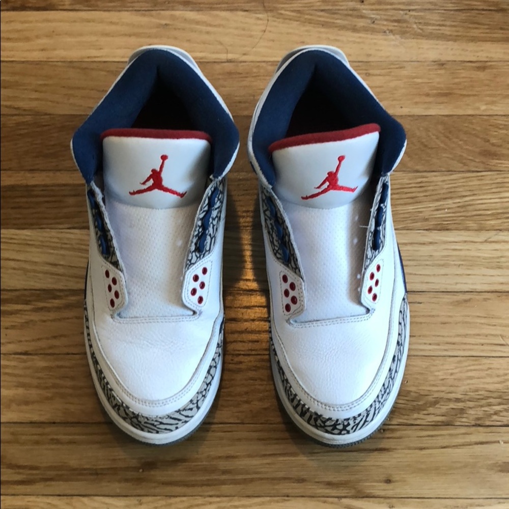 True Blue Jordan 3’s